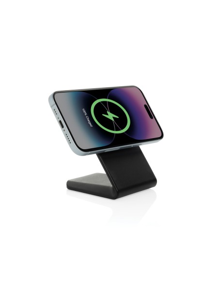 Caricatore wireless magnetico VoltPerch 15W in rPlastica RCS
